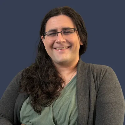 josee stevens smiling at the camera