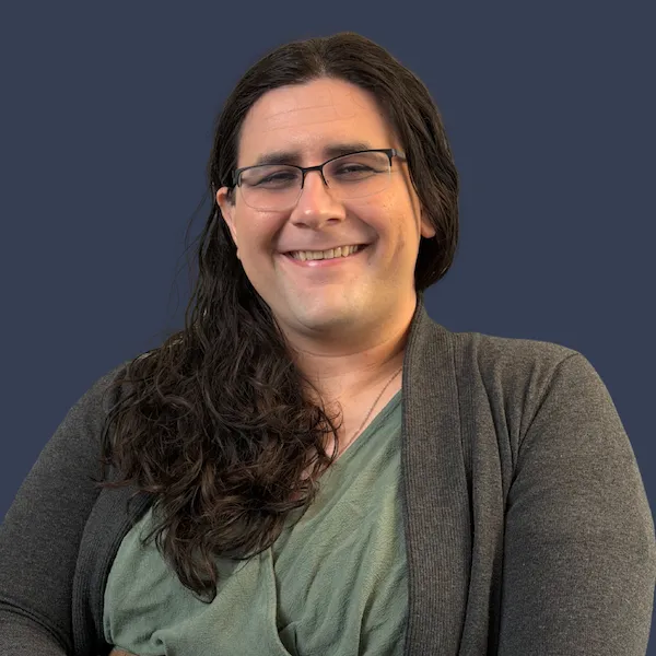 josee stevens smiling at the camera